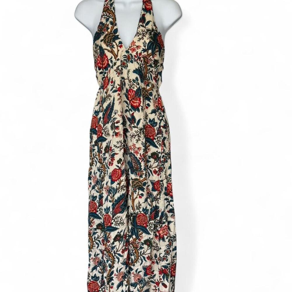 Q2 multicoloured floral maxi dress Size S